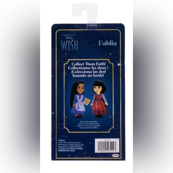BRAND NEW in Package: Disney’s Wish 6” Petite Dahlia Doll - Picture 4 of 4